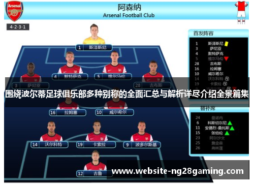 围绕波尔蒂足球俱乐部多种别称的全面汇总与解析详尽介绍全景篇集