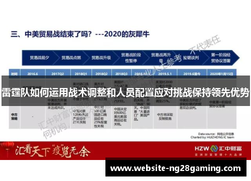 雷霆队如何运用战术调整和人员配置应对挑战保持领先优势